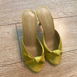 NY & Company Eva Mendes Knotted Sandals